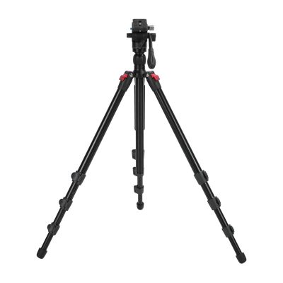 Camera Tripod, 63.89 Inch Lightweight Camera Mount Tripod Stand with Foldable Adjustable Angle Heavy Duty Structure Design, for Camera, SLR, Camcorder (TJ-2942 +)