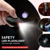 Safe Sound Personal Alarm, 130 dB Loud Siren Song Emergency Security Alarm Keychain with LED Light, Personal Sound Safety Siren for Women, Men, Children, Elderly(Black) view 3