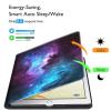 BFSEROBJ Case for All-New Kindle Fire HD 10 & 10 Plus Tablet 11th Generation 2021 Release Lightweight Smart Case PU Leather Adjustable Stand Protective Cover with Auto Wake/Sleep - Blue Purple Galaxy view 3
