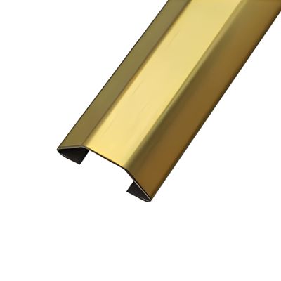 LZMZMQ Stainless Steel Cable Management Kit, Trapezoid Cable Raceway Hider for Walls/Floor, Self Adhesive TV Cord Cover Concealer, for Offices/Home/Hotel (Color : Gold, Size : 10m/1000cm/32.8ft)