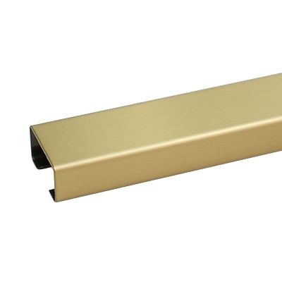 LZMZMQ Floor Cable Concealer - Hold 8 Cables, Aluminum Alloy Wire Hiders for TV On Wall, Tread-Resistant Chord Raceway for Classrooms/Office/Gym (Color : Gold, Size : 3m/300cm/9.8ft)