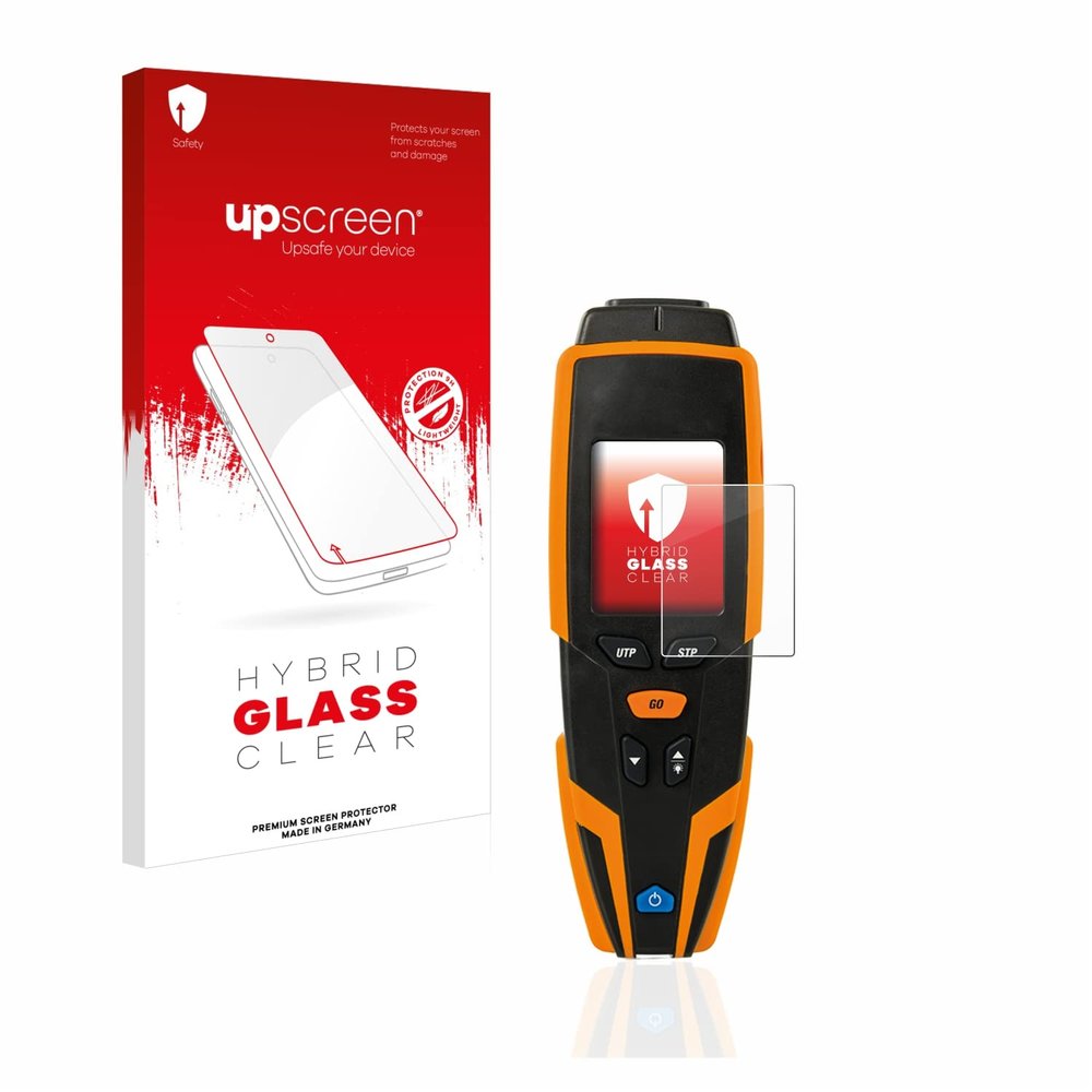 upscreen Screen Protector Film compatible with HT Quicklan 6055-9H Glass Protection, Extreme Scratch Resistant