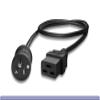 RiteAV - Heavy Duty 12 AWG Hospital Grade Power Cord (Black (6ft) 2 Meter) view 1