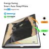 BFSEROBJ Case for 6.8" Kindle Paperwhite 11th Generation 2021 and Kindle Paperwhite Signature Edition Lightweight Smart Case Adjustable Stand Protective Cover with Auto Wake/Sleep - Cute Black Cat view 3