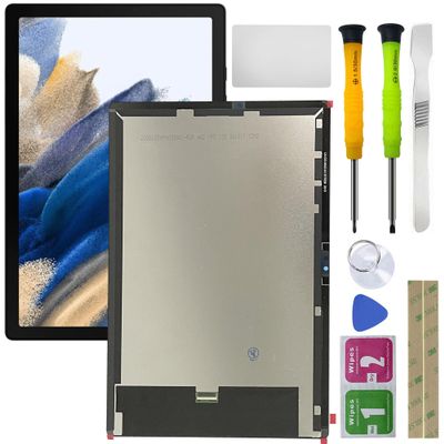 HQB-STAR LCD Display Digitizer Touch Screen Replacement for Samsung Galaxy Tablet Tab A8 10.5 2021 SM-X200, SM-X205 LCD Display Digitizer Touch Screen Assembly Replacement 10.5 inch Black
