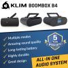 Klim Boombox B4 CD Player Portable Audio System - AM/FM Radio with CD Player MP3 Bluetooth AUX USB, Rechargeable, Remote Control, Autosleep Digital EQ (Renewed) view 2