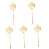 DECHOUS 5pcs Wall Clock Pendulum Replacement Metal Pendulum Part for Clock Accessories and for Birthdays and Weddings view 1
