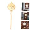 DECHOUS 5pcs Wall Clock Pendulum Replacement Metal Pendulum Part for Clock Accessories and for Birthdays and Weddings view 3