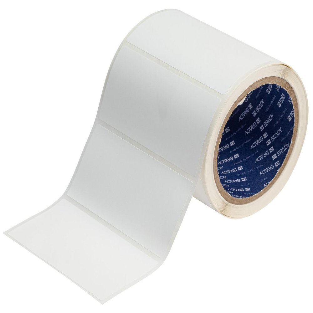 Brady - J40-55-2475 - Label Polyester 2H X 4W RL250 J40 (Roll of 250)