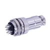 10pcs GX20 Connector 9 Pin Wiring Straight Male/Female Through Hole Connector Aviation view 3
