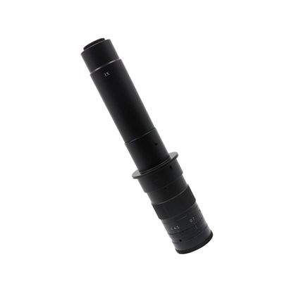 Adjustable Magnification 300X 200X 180X 130X 120X Zoom C Mount Lens for HDMI VGA USB Industry Video Soldering Microscope Camera (Color : 300X)