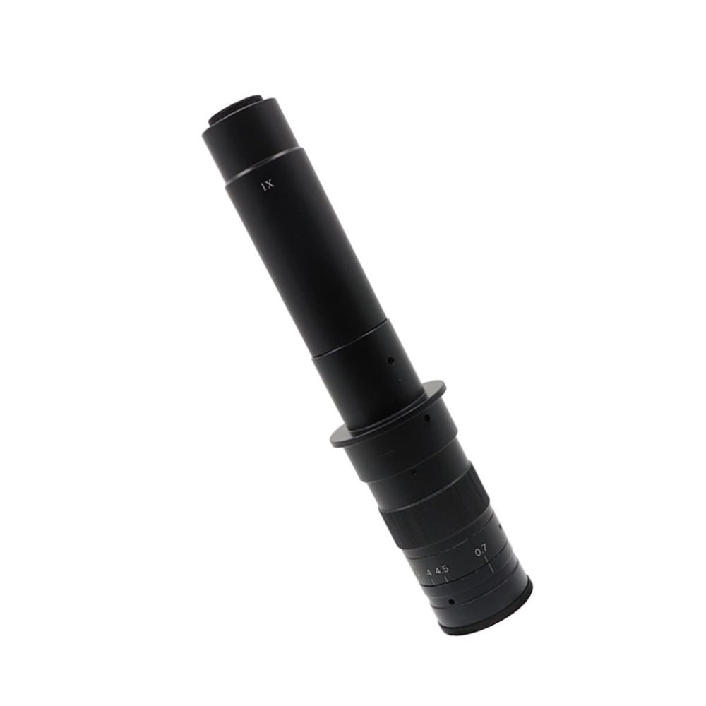 Adjustable Magnification 300X 200X 180X 130X 120X Zoom C Mount Lens for HDMI VGA USB Industry Video Soldering Microscope Camera (Color : 300X)