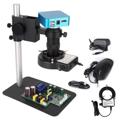 48MP 4K HDMI USB Microscope Camera for Mobile Phone Repair/Various Circuit Board Repair (Color : 48MP Camera A)