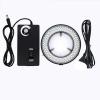 61mm 144pcs LED Ring Light Brightness Adjustable Illuminator Lamp for Stereo Zoom Microscope Cell Phone Repair Vision Machine (Color : Black) view 2
