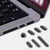 7 PCS Dust Plug Cover for MacBook Pro 14" 16" M4 M3 M2 M1, MacBook Air 13.6" 15.3" M4 M3 M2, MacBook Pro 13" M2 M1, Port Cover Dust Plug for HDMI, Thunderbolt, SD, Charger Port & Headphone view 1