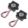 MELIFE 2pcs 3 Watt 8 Ohm Single Cavity Mini Speaker - Full-Range Mobile Portable Advertising Machine With Connector Separating Interface view 1
