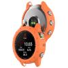 for Garmin MARQ Athlete/Adventurer/Captain/Golfer/Aviator/Driver/Commander Case Cover Soft TPU Anti-Scratch Protective Shell Bezel Bumper Coverage Cases for MARQ Gen 2 Series Watch, Orange/Black view 2