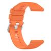 Huwokxix 22mm Watch Strap compatible with Garmin Forerunner 255/265,Adjustable Silicone Sports Wristband Replacement Band for Garmin Forerunner 255/265 (Orange + Red) view 3