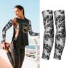 Aresvns Tattoo Sleeves, Arm Sleeves for Men and Women UV Sun Protection Cooling Sleeves to Cover Arm Tattoo for Driving Cycling Golf Fishing Christmas Gift view 2