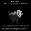 Godox MS300V MS300-V Compact Studio Strobe Flash Light - 300W,GN58 0.1-1.8S Recycle Time,2.4G X System,Bowens Mount LED Modeling Lamp for Photographic Studio Portrait Shooting(MS300 Upgraded Version) view 2