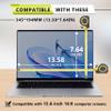 15.6 Inch Laptop Privacy Screen Protector for 16:9 Aspect laptop15.6" Anti Glare Blue Light Filter Security Shield Compatible with Lenovo Hp Dell Acer Asus Thinkpad Envy Xps with Camera Cover view 2