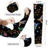 Minxiang Gardening Sleeves for Women Arm Sleeves for Gardening Sun Protection Compression Sleeves to Cover Arms for Women (Black Hummingbird) view 3