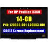 14-cd Screen Replacement for HP Pavilion x360 14m-cd0000 14-cd0011nr 14m-cd0001dx 14m-cd0003dx 14m-cd0005dx 14m-cd0006dx LCD Touch Screen Assembly FHD 1920x1080 IPS view 1