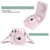 Ngaantyun Mini 12 Carrying Case for Fujifilm Instax Mini12 Instant Camera, leather protective Cover with Adjustable Shoulder Strap view 4