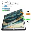 BFSEROBJ for iPad mini 6 Case 8.3 Inch 2021 for iPad mini 6th Generation Case Lightweight Smart Cover PU Leather Adjustable Stand Protective Cover with Auto Wake/Sleep - Mountains view 3