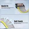ANCOOL for Garmin Fenix 7/Fenix 6/Fenix 5 Band 22mm Quickfit Nylon Watch Bands Replacement for Fenix 7 Pro/Fenix 6 Pro/Fenix 5 Plus/Forerunner 935/945/955/Instinct 2(Yellow/White) view 4