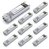 10Pack SFP+ 10GBase-LR SingleMode Module, 1310nm 10G LC SMF Fiber Optic Transceiver for Cisco SFP-10G-LR, Ubiquiti UniFi UF-SM-10G, Meraki MA-SFP-10GB-LR, Netgear, TP-Link and More (1310nm DDM 20km) view 1