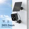 IHOXTX Security Cameras Wireless Outdoor, Flood Light Solar Cameras for Home Security, Home Camera with Color Night Vision, PIR Human Detection, 2-Way Talk, IP66 Waterproof, SD Card/Cloud Storage view 2