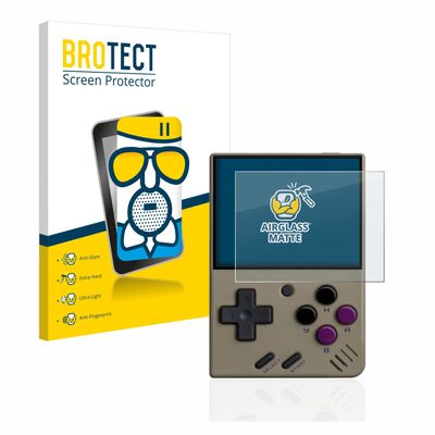 brotect Anti-Glare Glass Screen Protector Matte Compatible with Miyoo Mini V2 - Anti-Scratch 9H Protection Film
