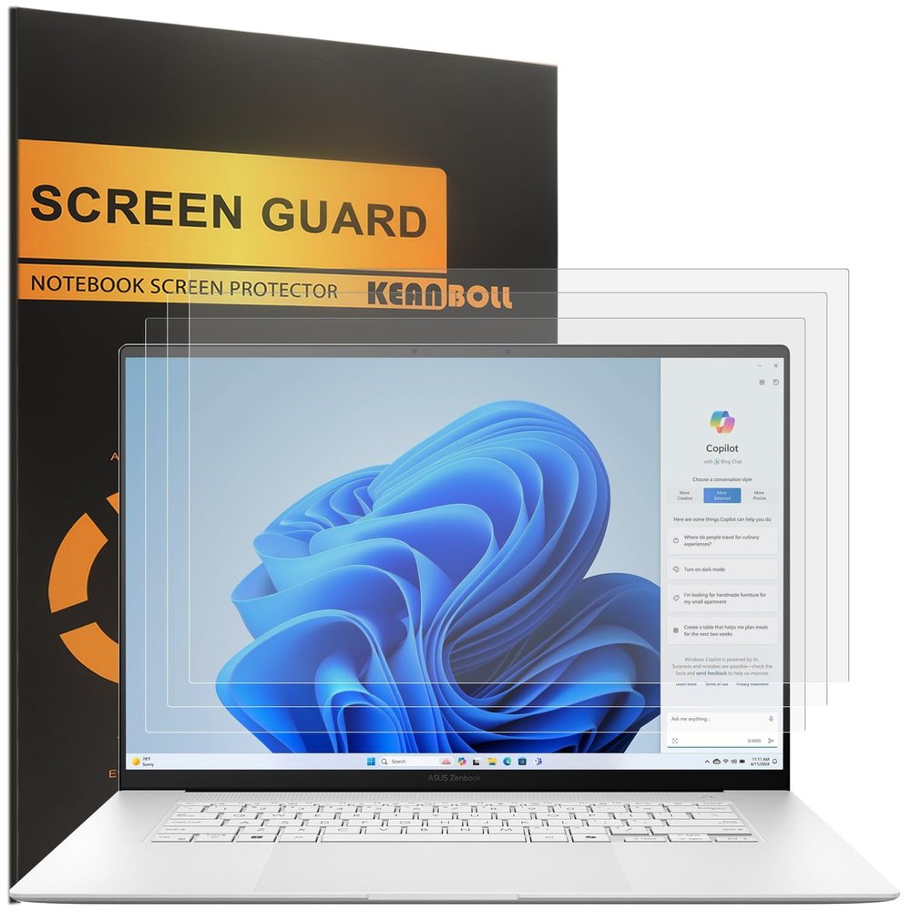 3 PacK Anti Glare Screen Protector for 16" ASUS Vivobook 16" / ExpertBook B6 P3 B5 B3 16" / TUF Gaming 16" / ROG Strix 16" / ROG Zephyrus M16/Chromebook Flip CX5 16 inch Laptop (16 inch) - Matte