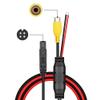 4Pin Power Cable with RCA Video Connecter, for GreenYi Camera B0BKGGRP4Z, B0BXP43Q35, B0BXP6J65L, B085ZYSH9K, B0894DMJLF, B0925L45GF view 2