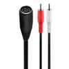 Qaoquda DIN 8 Pin to RCA Cable, 8-Pin Din Female to 2 RCA Male Audio Adapter Cable for Electrophonic Bang & Olufsen, Naim, Quad Stereo Systems (DIN 8Pin F/2RCA M 1.5M/5Feet) view 3