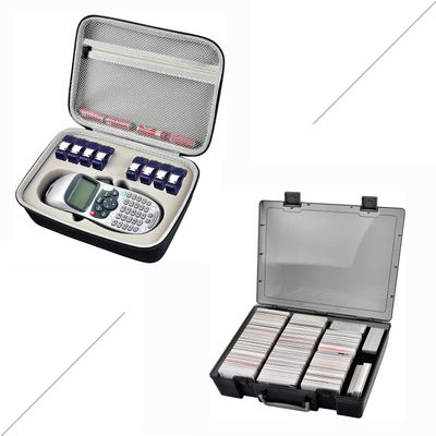 ALKOO Case Compatible with DYMO LetraTag LT-100H Handheld Label Maker Machine 2200+ Card Case Holder Bundle