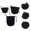 SUPVOX 3pcs Camera Lens Bags Drawstring Pouch Neoprene Case Lens Storage Outdoor Use view 4