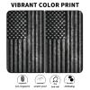 AIRWEE Case for Microsoft Surface Duo Case,Surface Duo Leather Case 2020, Ultra Slim Hard PC Back Case Protective Fold Cover Case for Microsoft Surface Duo,Thin Flag in Black view 2