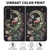 AIRWEE for Microsoft Surface Duo 2 Case for Women Men, Ultra Slim Hard PC Shookproof Fold Case Protective Cover for Microsoft Surface Duo 2 2nd 2021,Moon Snake Flower view 2