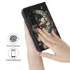AIRWEE for Microsoft Surface Duo 2 Case for Women Men, Ultra Slim Hard PC Shookproof Fold Case Protective Cover for Microsoft Surface Duo 2 2nd 2021,Moon Snake Flower view 3