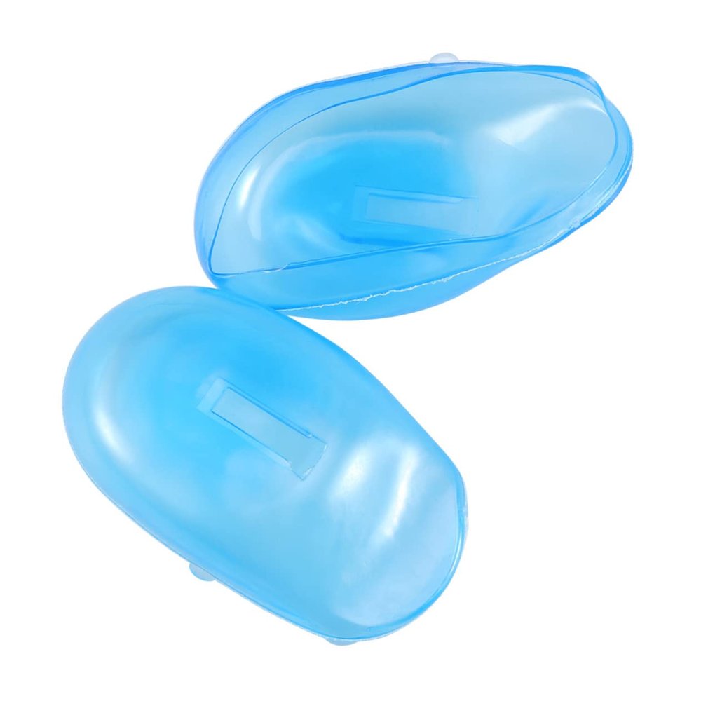 Silicone Ear Covers 2Pcs Waterproof Protectors for Hair Dyeing