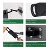Wall Mount Tablet Holder Swivel Aluminum 360Rotation Tablet Stand Wall Mount Stand Wall Extendable Tablets Holder Swivel with Arm for Screen Kitchen Wall Mounted brackets,for Tablets/Phone 7"-13" view 2