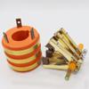 3 Ways,Generator Collector Ring,Bus Rings,Motor Collecting Ring,3 Conductive Copper Slip Ring + Carbon Brush (Inner diameter 40mm) view 1