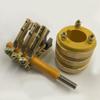 3 Ways,Generator Collector Ring,Bus Rings,Motor Collecting Ring,3 Conductive Copper Slip Ring + Carbon Brush (Inner diameter 35mm) view 3