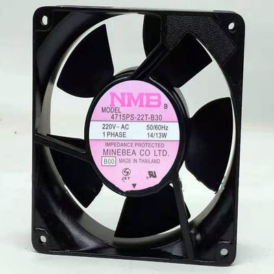 4715PS-22T-B30 Fan AC220V 14/13W 12CM 12012038mm 4715PS-22T-B30-B00