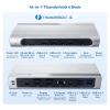 [Intel Certified] Cable Matters 16-in-1 40Gbps Thunderbolt 4 Dock with Thunderbolt Share - Quad 4K Video(2X DP, 2X HDMI) for Windows, Dual 4K (DP or HDMI) for MacBook Pro M1/M2/M3/M4 Pro/Max, 100W PD view 2