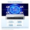 [Intel Certified] Cable Matters 16-in-1 40Gbps Thunderbolt 4 Dock with Thunderbolt Share - Quad 4K Video(2X DP, 2X HDMI) for Windows, Dual 4K (DP or HDMI) for MacBook Pro M1/M2/M3/M4 Pro/Max, 100W PD view 4