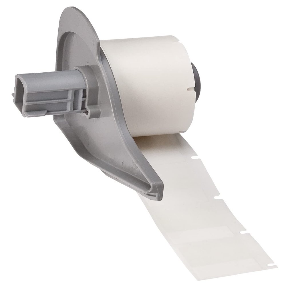 Brady Self-Laminating Vinyl Wrap Around Wire and Cable Labels for M710 and BMP71 Printers - 1" x 1". M7-19-427