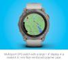 Garmin fnix 7X Pro Sapphire Solar, Multisport GPS Smartwatch, Built-in Flashlight, Solar Charging Capability, Fog Gray/Ember Orange view 4